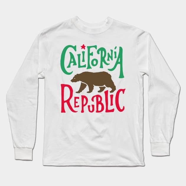 California Republic Long Sleeve T-Shirt by Artizan